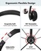 JIAMQISHI EAGLEND USB Headset with Mic for PC, On-Ear Computer Laptop Headphones with Noise Cancelling Microphone in-line Control for Home Office Online Class Skype Zoom.