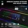 CHONCHOW Gaming Wireless TKL Keyboard Mouse Combo Rechargeable LED Backlit Tenkeyless Compact 87 Keys 6 Button for Computer Laptop PS4 PS5 Switch Compatible with Windows XP/7/8/10 iMac MacBook Xbox on