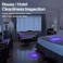 Vansky Black Light UV Flashlights, 2022 Newest 100 LED 395nm Ultraviolet Blacklight Detector for Dog Cat Pet Urine, Dry Stains and Bed Bug, Matching with Pet Odor Eliminator (Ultra Bright.