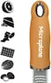 Microplane Premium Classic Zester, Stainless Steel, Mustard Yellow, 325 x 35 30 mm, 46623E.