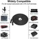 MIKIZ XLR Cables 50 Ft 2 Packs - Premium 3-Pin Balanced XLR Male to Female Microphone Mic Cable 50ft.
