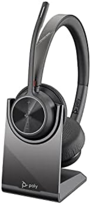 Poly Plantronics VOYAGER 4320 UC V4320M C USBC CS WW, black.