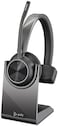 Poly - Voyager 4310 UC Wireless HeadsetCharge Stand (Plantronics- Single-Ear Headset w/Mic - Connect to PC/Mac via USB-A Bluetooth Adapter, Cell Phone via Bluetooth -Works with Teams, ZoomMore.