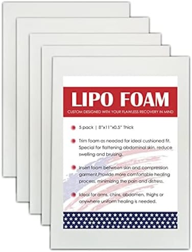 KUSMOO 5 Pack Lipo Foam Pads 8" x 11".
