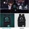 Pawsky School Backpack, Anime Luminous Backpack with USB Charging Port Lock and Pencil Case for Teen Boys and Girls.