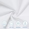 Coldwind Bassinet Sheets Waterproof 2 Pack Mattress Protector Cotton Fitted Cradle Sheets Set for Oval Rectangle Hourglass Mattress, Soft Breathable Bassinet Mattress Pad Cover Baby Girl Boy, White.