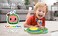 eKids Auxiliary Cocomelon Toy Singalong Boombox with Microphone for Toddlers, Built-in Music and Flashing Lights, Fans of Cocomelon Gifts.
