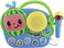 eKids Auxiliary Cocomelon Toy Singalong Boombox with Microphone for Toddlers, Built-in Music and Flashing Lights, Fans of Cocomelon Gifts.