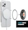 Nite Ize, Inc. STOMS-01-R8 Nite IZE Steelie Orbiter Plus SocketMetal Ring, Holder iPhone 12 / Mini/Pro Max, Car Works with MagSafe Charger Magnetic Mount, Black.