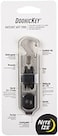 Nite Ize DoohicKey Ratchet Key Tool - Stainless Steel 6-in-1 Multitool - Multi-Tool with Bottle Opener, Carabiner Clip, Wrenches, Ruler, Phillips Bits, Flat Bits, Ratchet, Pry ToolScoring Point.