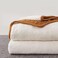 Longhui bedding Burnt Orange 50 x 63 Inches Acrylic Cable Knit Sherpa Throw Blanket - Thick, Soft, Big, Cozy Knitted Fleece Blankets for Couch, Sofa, Bed - Large Coverlet All Season.