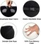 Crofy 2 Pack Car Neck Pillow, Softness Car Headrest Pillow for Driving with Adjustable Strap, 100% Memory Foam and Breathable Removable Cover, Comfortable Ergonomic Design (Black Side Rope.