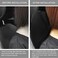 Crofy 2 Pack Car Neck Pillow, Softness Car Headrest Pillow for Driving with Adjustable Strap, 100% Memory Foam and Breathable Removable Cover, Comfortable Ergonomic Design (Black Side Rope.
