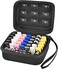 Comecase USB Flash Drive Case, Thumb Drive, Memory Card SD SDXC SDHC Card Holder Organizer, Electronic Accessories Storage Bag for SanDisk/SamData/Samsung/TOPESEL/PNY/Memory Stick/YubiKey (Box Only.