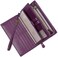 SENDEFN Wallets for Women Genuine Leather Credit Card Holder with RFID Blocking Large Capacity Wristlet.