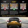 NATIKA Backup/Front View Camera: No Distorted Affect Starlight Night Vision HD Waterproof 960H CVBS/720P AHD Hitch Backup/Reverse/Rear Camera License Plate for Cars Pickup Trucks SUV RV Van.