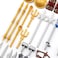 Feleph Medieval Weapons Pack for Knight Figures Ancient Kingdom Military Soldier Castle Equipment and Toy Block Kit Compatible with Major Brand.