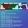 CHONCHOW Light Up Keyboard and Mouse Combo, Full Size RGB Gaming LED Keyboard and Rainbow Wired Gaming Mouse for PS4 PS5 Xbox One Computer Desktop PC Gamer Office.