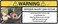 EARLFAMILY 5. 1'' for Driving Safety Warning Anime Car Stickers Cartoon Decal Car Accessories Sun Visor Window Decor (Style H.