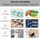 أربطة كابلات ELEYY بطول 164 قدمًا وعرض 1/2 بوصة - شريط لاصق ذاتي التثبيت، منظم فيلكرو ذاتي التثبيت، شريط لاصق قوي، مناسب للمنزل والمكتب والسيارة، لتجميع الأسلاك، لفتان