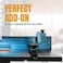 Powertec 71633 Woodworking Fence Kit For T-Slot Drill Press Table Tops.