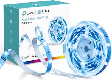 Kasa Smart LED Light Strip 16. 4ft WiFi LED Strip Works with Alexa Google Home SmartThings High Brightness with 16 Million Colors RGB Grouping Adjustable Length Up to 25000 Hours (KL400L5Multicolor.