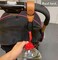 MoBearer Baby Stroller Hooks Bag Hooks for Hanging Diaper Bags Multipurpose Hooks for Grocery Shopping Bags Premium Vegan Leather Pram Straps 2 Pcs (Brown.
