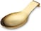 HOMQUEN Matte Gold Spoon Rest, Stainless Steel Spoon Holder for Stove Top, kitchen utensils Holder for Ladles, Tongs, Spatula, Stove Spoon Holder, Pot Lid Holder, Dishwasher Safe (1PC-9. 5 Inch.