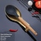 HOMQUEN Matte Gold Spoon Rest, Stainless Steel Spoon Holder for Stove Top, kitchen utensils Holder for Ladles, Tongs, Spatula, Stove Spoon Holder, Pot Lid Holder, Dishwasher Safe (1PC-9. 5 Inch.