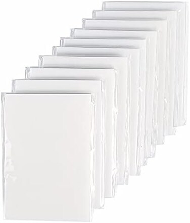 Berklia Transparent Sticky Note Pads - 500 Pcs Waterproof Self-Adhesive Pad，Translucent Sticky Notes Suitable for Reading、Studying、 Home、Office、School，Sticks Securely，Removes Cleanly (3x2in.