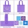UTOPP 20Pcs Snowflake Party Favors, Winter Frozen Non-Woven Candy Treat Bags, Theme Goodie Gifts Tote for Kids Holiday Snowflake Winter Wonderland Birthday Baby Shower Party Supplies.