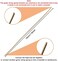 Oubaka 40Pcs Guitar String Bracelets for Women,Stainless Steel Coil Bracelets String Guitar String Spring Bracelets (Gold K,White K.