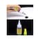 ELEpure Black Tire Repair Glue Rubber Strong Adhesive Bonding for Sidewall Puncture Instant Super Glue for Off-Road Car Motorcycle Truck Tractor, 20g 0. 7oz.