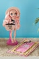 Rainbow High Pacific Coast Bella Parker- Pink Fashion Doll With 2 Designer Outfits, Pool Accessories Playset, Interchangeable Legs, Toys For Kids, Great Gift For Ages 6-12Years.