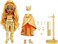 Rainbow High - MEENA FLEUR - Saffron Gold Fashion Doll Includes 2 MixMatch Designer Outfits with Accessories - For Kids 6-12 Years Old and Collectors.