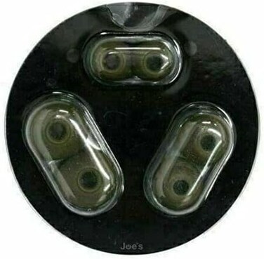 JustEarbuds Replacement Earbud Tips for Beats Powerbeats Pro Wireless Stereo Headphones - Small, Medium, Large, and Double Flange (Moss Green.