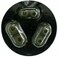 JustEarbuds Replacement Earbud Tips for Beats Powerbeats Pro Wireless Stereo Headphones - Small, Medium, Large, and Double Flange (Moss Green.