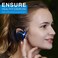 RTUSIA Small Bluetooth Headphones Wrap Around Head - Sports Wireless Headset with Built in Microphone and Crystal-Clear Sound, Foldable and Carried in The Purse, and 12-Hour Battery Life, Blue.