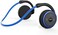 RTUSIA Small Bluetooth Headphones Wrap Around Head - Sports Wireless Headset with Built in Microphone and Crystal-Clear Sound, Foldable and Carried in The Purse, and 12-Hour Battery Life, Blue.