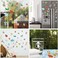 Tevxj 20 PCS Jungle Animals Thick Gel Clings Winter Safari Window Gel Clings Decals Stickers for Kids Toddlers and Adults Home Airplane Classroom Nursery Winter Zoo Animals Party Supplies Decorations.