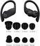 JustEarbuds Replacement Earbud Tips for Beats Powerbeats Pro Wireless Stereo Headphones - 4 Pairs - Small, Medium, Large, and Double Flange (Black.