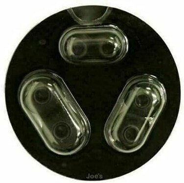 JustEarbuds Replacement Earbud Tips for Beats Powerbeats Pro Wireless Stereo Headphones - 4 Pairs - Small, Medium, Large, and Double Flange (Black.