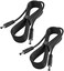 SIOCEN 2-Pack Male to Male DC Extension Cord 5. 5mm x 2. 1mm,12v DC Power Extension Cable for Security Camera,Dvr Standalone LED Strip,Car,CCTV IP Surveillance,5v 9v 24v 12 Volt Plug Supply Adapter 3F