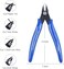 Ainiv Precision Tweezers Set, 11PCS Anti-Static ESD Tweezers Set with 1PCS Micro Wire Cutter for Modeling, Electronic Repair, Handicraft, Laboratory, Jewelry Manufacturing, Hobby etc.