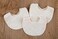 GZMM Baby Bib For Girls,Reversible Waterproof Handmade Natural Cotton Baby Drool Bib 0-12 months 2 Pack.