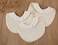 GZMM Baby Bib For Girls,Reversible Waterproof Handmade Natural Cotton Baby Drool Bib 0-12 months 2 Pack.