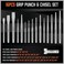 HORUSDY 28-Piece Heavy Duty Punch and Chisel Set, Including Taper, Cold Chisels, Pin, Center Punch.