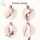 KeaBabies Unisex Baby Keababies Baby Swaddle Wrap with Zipper (pack of 3.