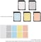 JJC (120-CountCamera Memory Card Label Stickers for SD XQD CFexpress Type-B Card, 5 Colors Flash Drive Adhesive Label Stickers Removable and Markable Each Size 0. 79 x 0. 98".