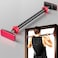 FitBeast Pull Up Bar for Doorway, Strength Training Pullup Bar with No Screws, Chin Up Bar with Adjustable Width Locking Mechanism, Doorway Pull Up Bar Max Load 600lbs for Home Gym.